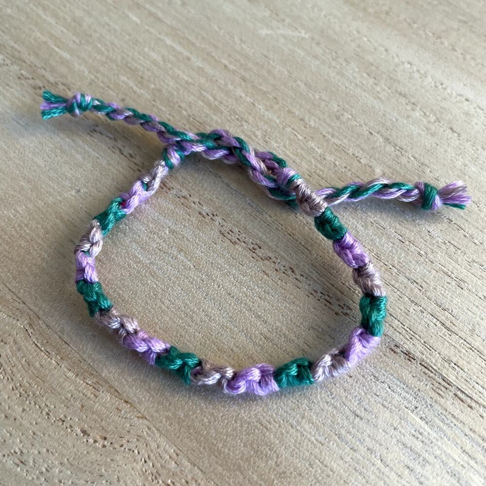 Bryella Bracelet anklet trendy comfortable tie embroidery thread woven gift